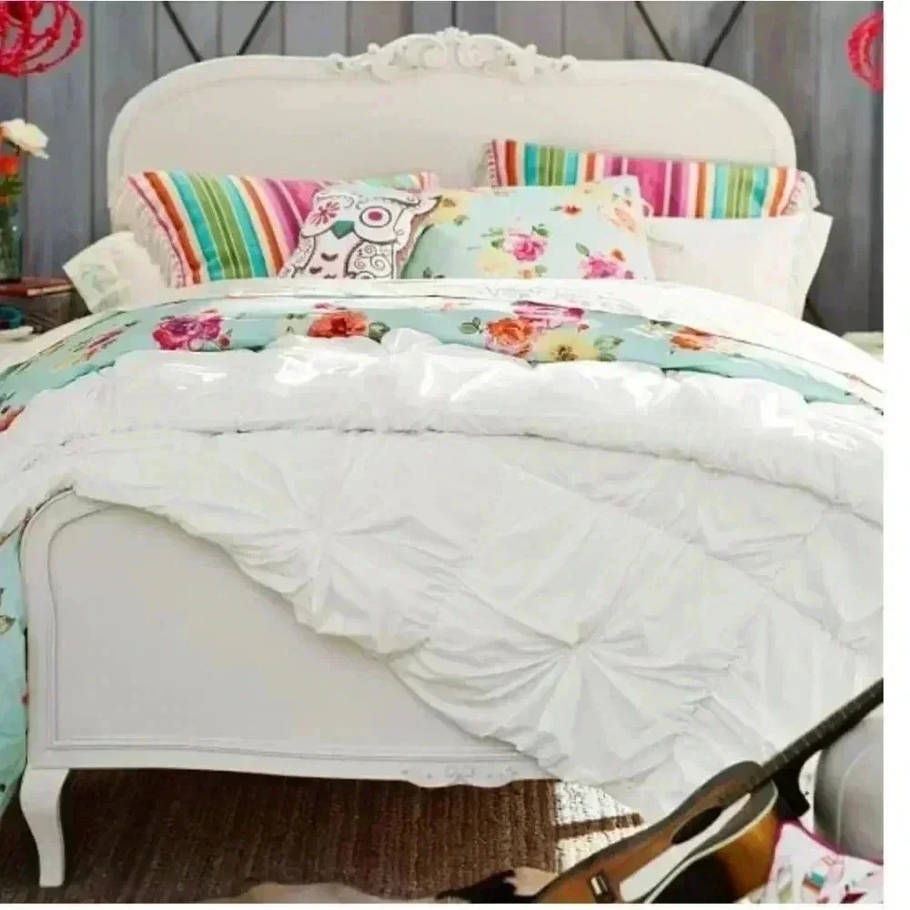 NWT Pottery Barn Teen Junk Gypsy Field of Clouds Textured Quilt Sz Twin